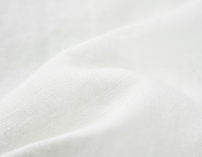 COMME MOI White Commuter Linen Notched Lapel Suit - MESSIAH.