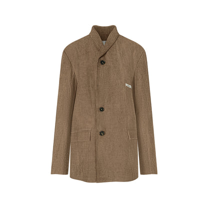 TUYUE Linen Hemp Unisex Silhouette Casual Suit - MAX.