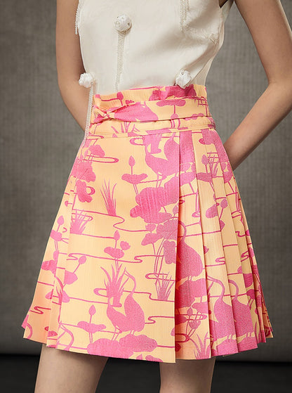 HECO Short Pleated Summer Skirt - ROWAN.