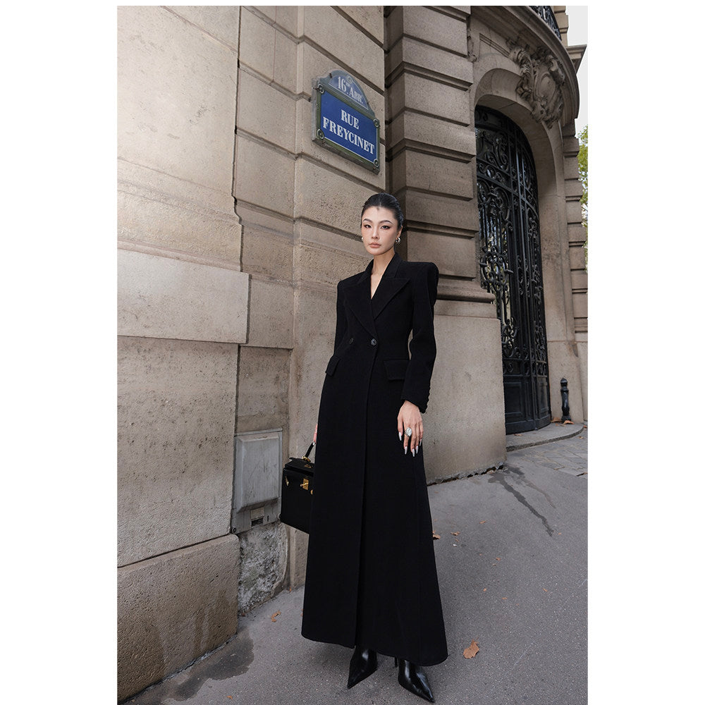 MEI SANGUAN reversible woolen coat - NELLY