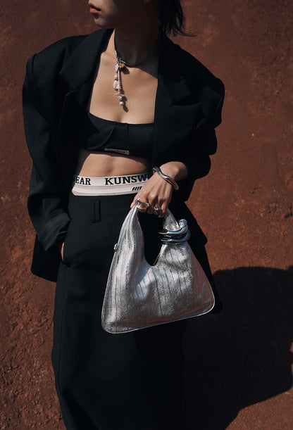 IUBALLET Classy Leather Canvas Tote Bag - MEANS.