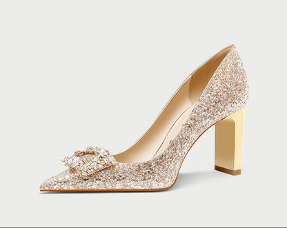 pjjuu  hexiu wedding high heels engagement shoes - TEN