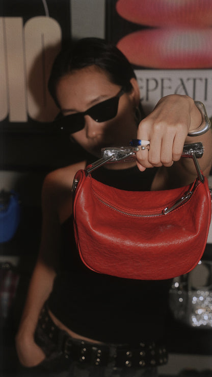 IUBALLET Quantum Gravity Metal Tote Futuristic Crossbody Bag - SONIE.