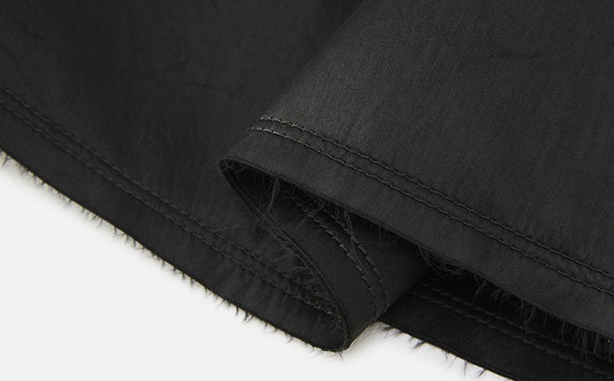 ZHUCHONGYUN A-line silhouette strappy cropped Short-HOUSE.