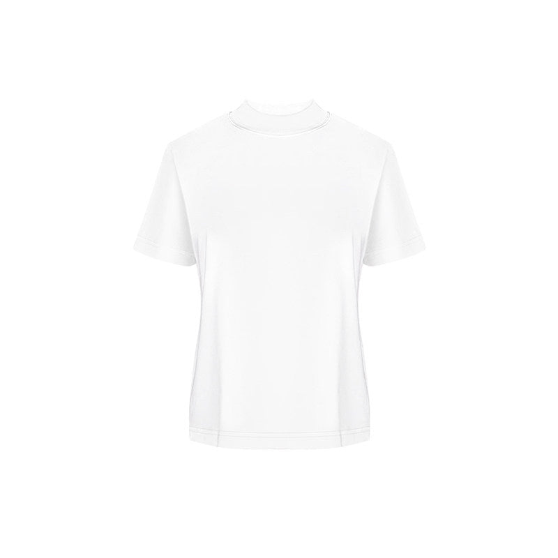 TUYUE slim crew neck casual top - BRENT.