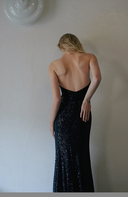 GOUDIN Evening light luxury bridal mermaid dress- NIMO.