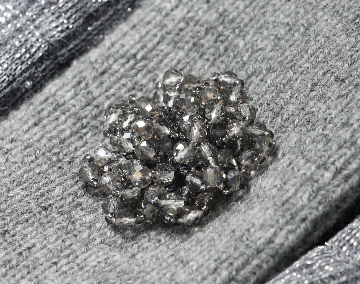 WANGXO Elegant Insulating Wool Gray Short jacket - EVE.