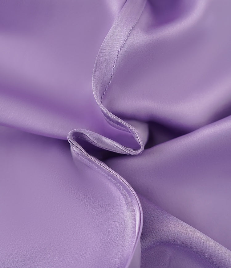 HECO Chinese Handmade Rose Fake Two-Piece Dress  - WORK.