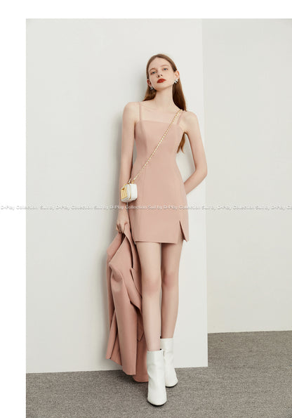 Slip dress + blazer suit set - Bian