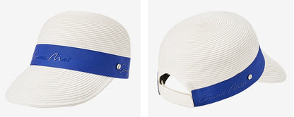 COMME MOI summer logo webbing cap visor - LILY.
