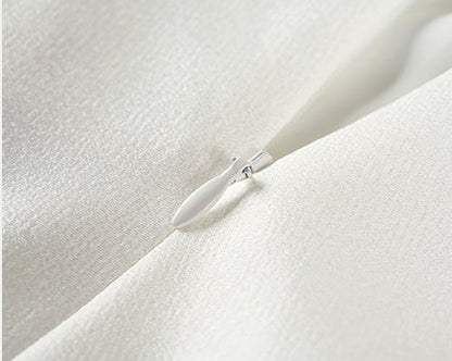 COMME MOI Lv Yan designer summer women's three-dimensional embroidered fishtail skirt - JESUS.