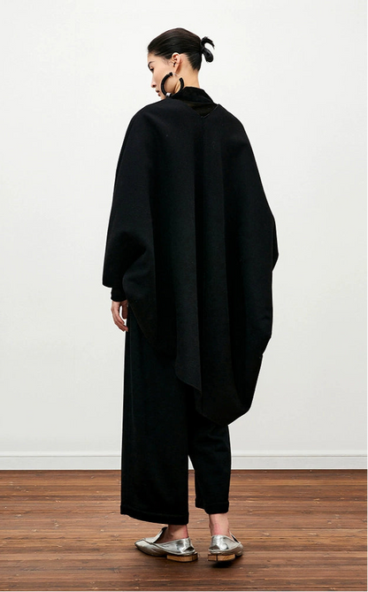 ZHUCHONGYUN black cardigan temperament coat-LENZ.