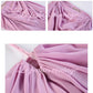 Le Palais Vintage French purple-pink corsage draped pleated skirt - Trudie