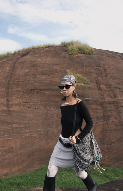 IUBALLET Wild Breeze New Woven Bucket Bag- PATRA.