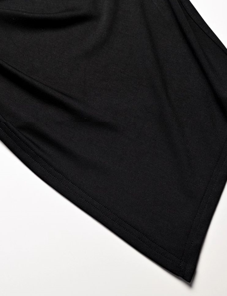 YES BY YESIR | Deconstructed Embroidered Asymmetric Top  -MAELINA.