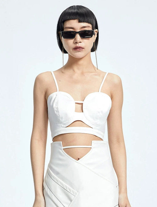 TINY IN Women's Cut-Out Camisole Top-BAKU