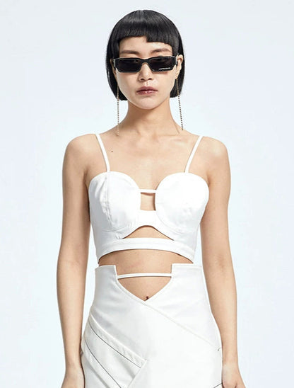 TINY IN Women's Cut-Out Camisole Top-BAKU