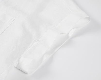 COMME MOI women's high-tech linen shorts and shirts outfit set - ELIJAH.