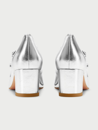 Pjjuu Mary Jane New Beautiful Feet Small Leather Shoes - GOSSIP