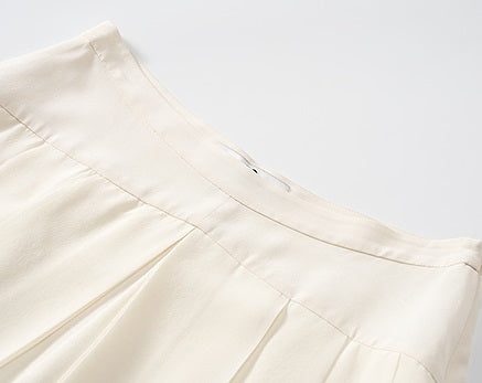 COMME MOI casual pressed pleated A-line culottes shorts - FRANCE.