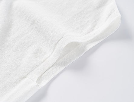 COMME MOI Lu Yan designer's new women's semi-turtleneck slim seamless knitted top - BRAIN.