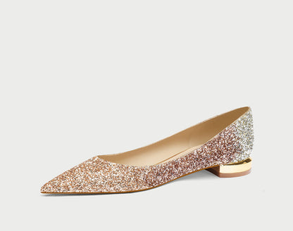 pjjuu crystal new french stiletto wedding shoes -  STAN