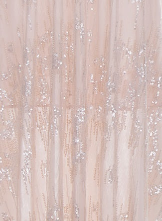 Wardrobes by Chen High End Sleeveless Wrap Embroidered Bead Dress-Sama