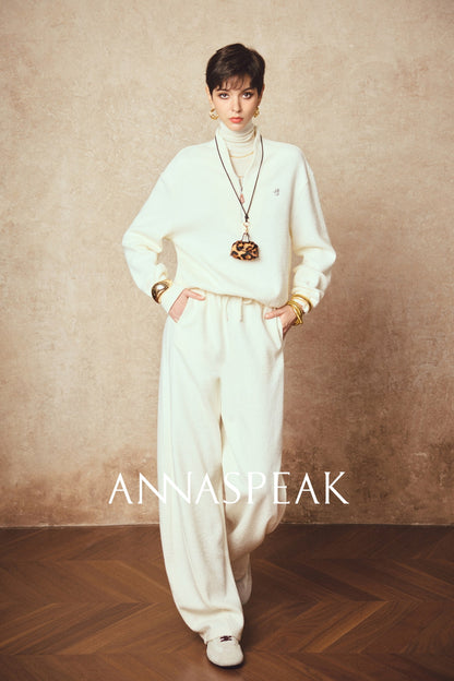 ANNASPEAK sweatshirt banana pants set-CHRIS.