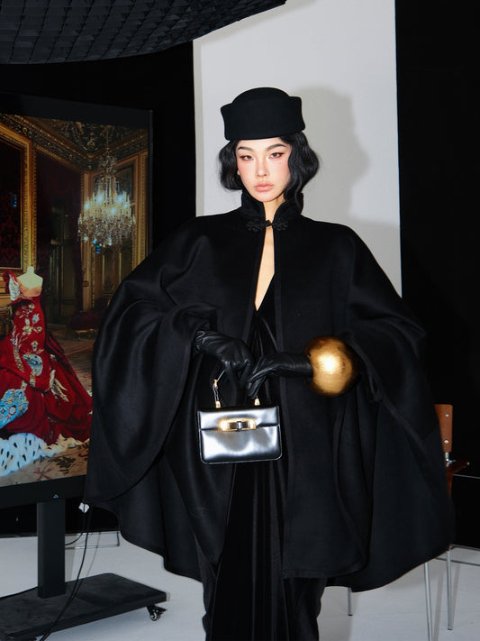 MEI SANGUAN 90% wool 10% cashmere overcoat