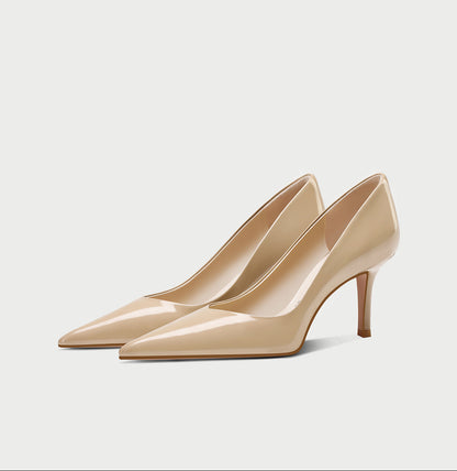 Pjjuu Professional Commuting Beautiful Little Women's Stiletto Heels  AZUL