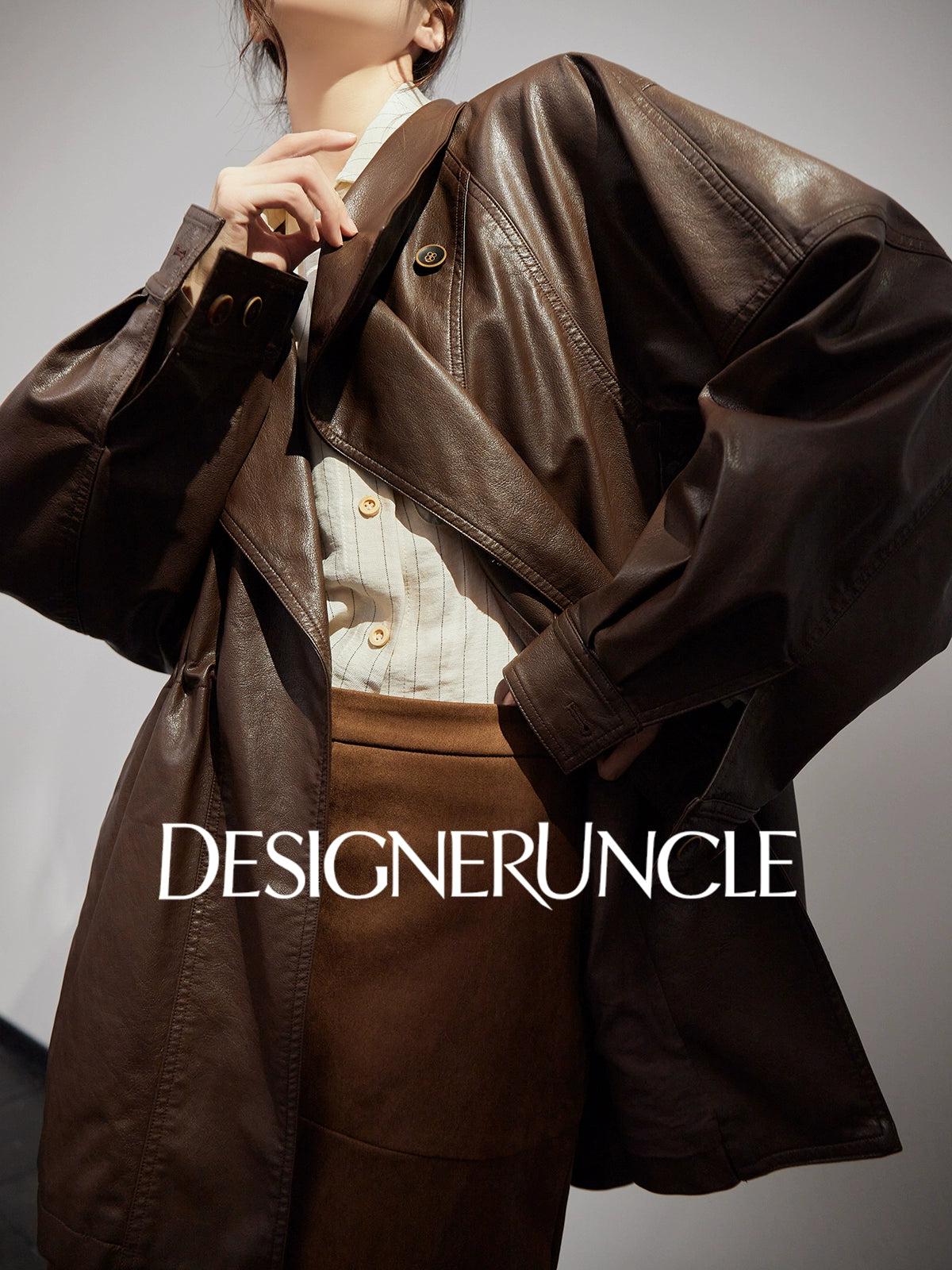 DGU "Daise" black motorcycle leather jacket - CONG.