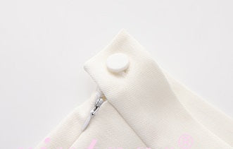 Le Palais Vintage 50s Pure White High-Waisted Hip Cropped Pants-EVERGREEN.