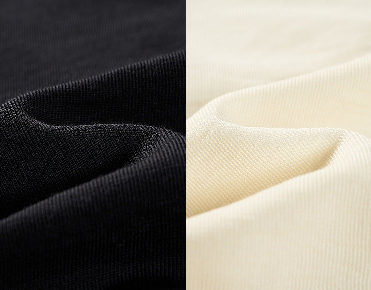 COMME MOI Lu Yan designer's new studded bead long-sleeved wool knitted sweater- REX.