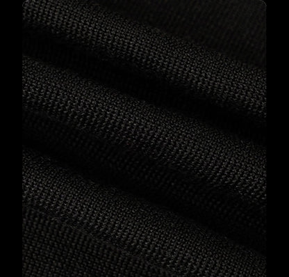 HECO Chinese temperament asymmetrical floating collar sleeveless base knit sweater - QUER.