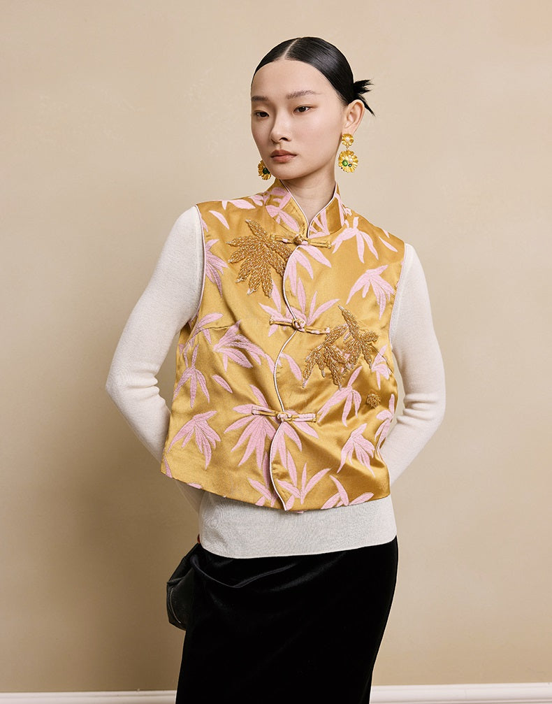 HECO red black white wool Blend twisted cut-out stand collar long-sleeved Knit- secret.