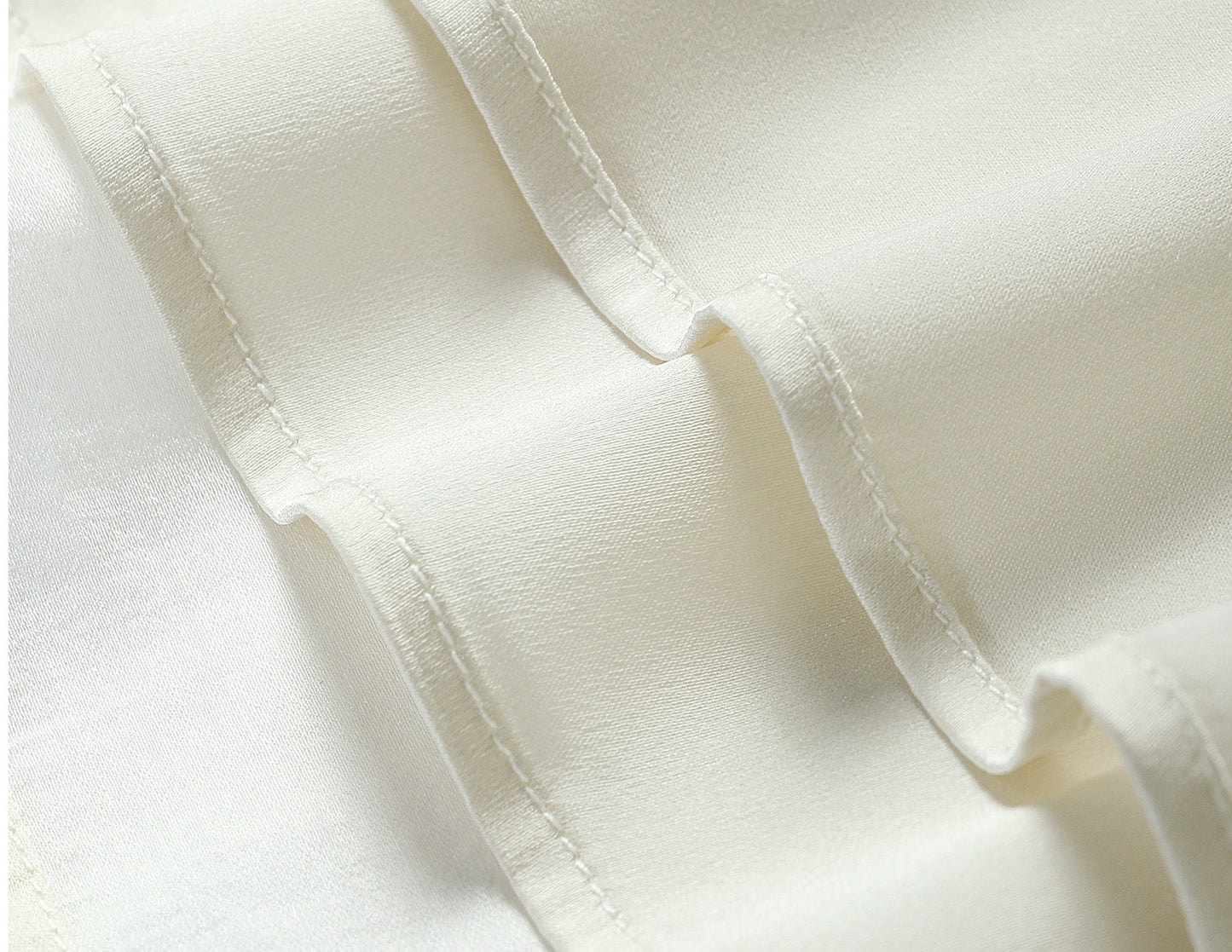 WANGXO Luxury Brand High-End Tencel Acetate Heavy Handmade Nail Flowers French Loose Ribbon Sleeveless Top - MAEVE