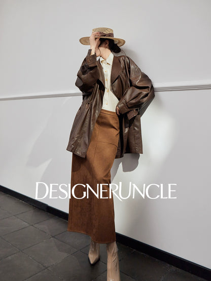 DGU "Daise" black motorcycle leather jacket - CONG.