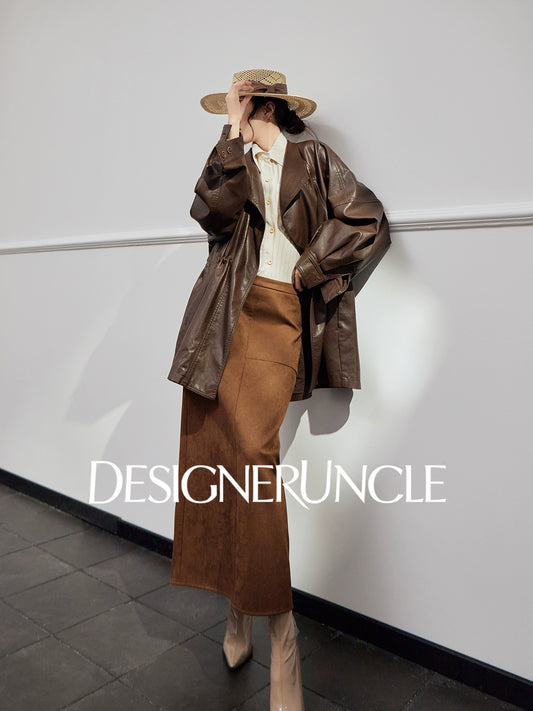 DGU "Daise" black motorcycle leather jacket - CONG.