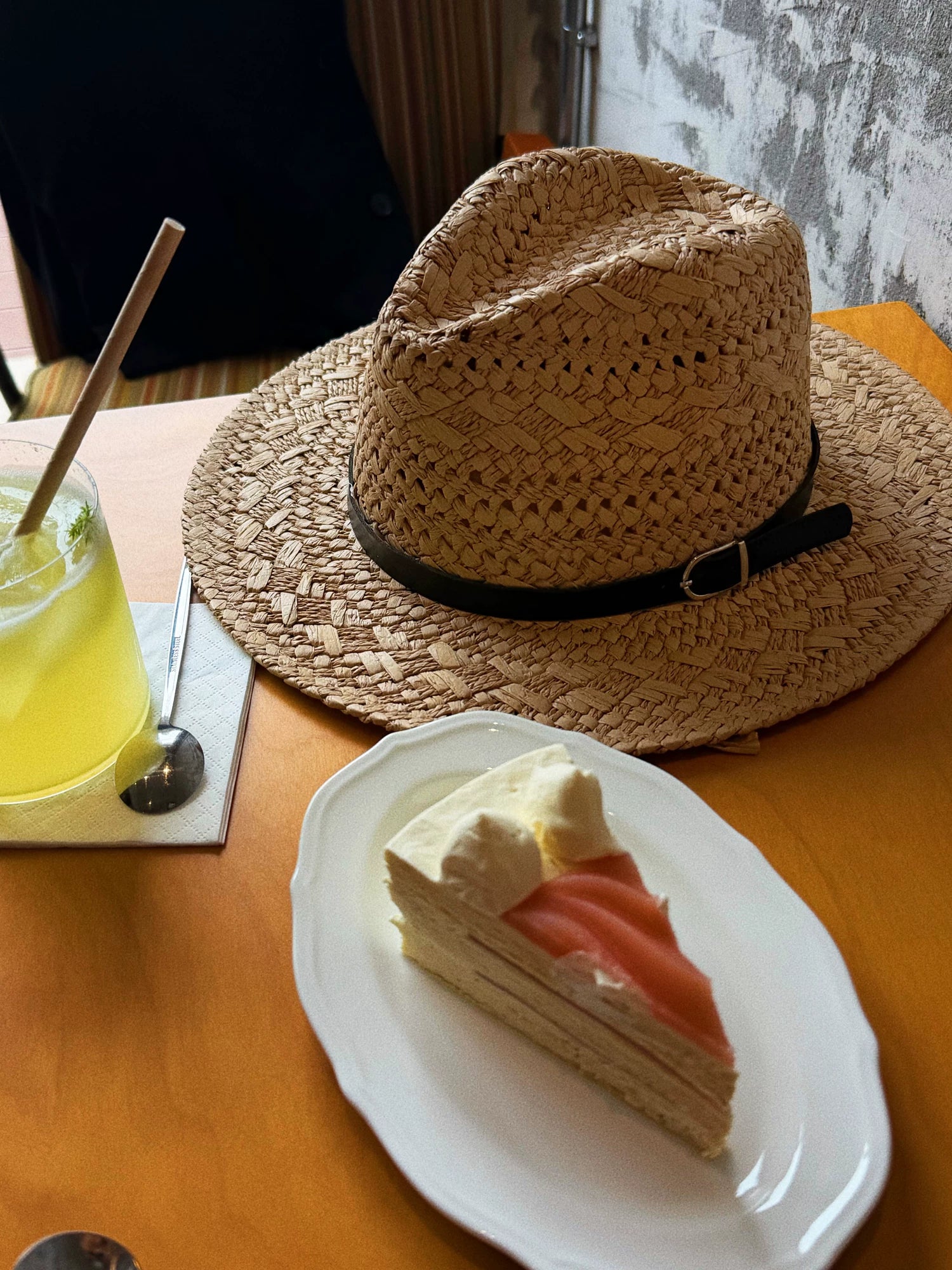 MEI SANGUAN Raffi straw hat - ZAINAB