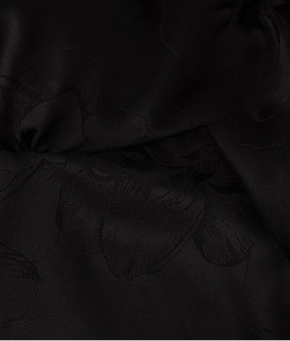 HECO Chinese Acetate V-Neck Waist Small Vest Top - ZEPH.