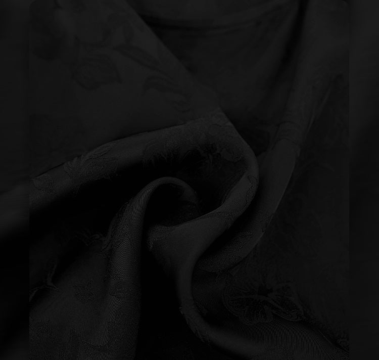 HECO Chinese style hollow fringe disc buckle short top - MASTER.