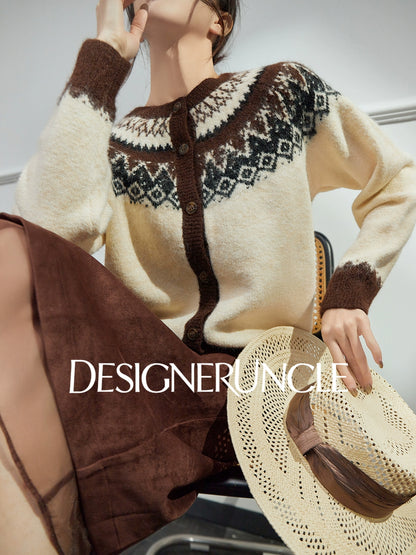 DGU| Off-white sweater fashion design soft and comfortable top - Georgia.