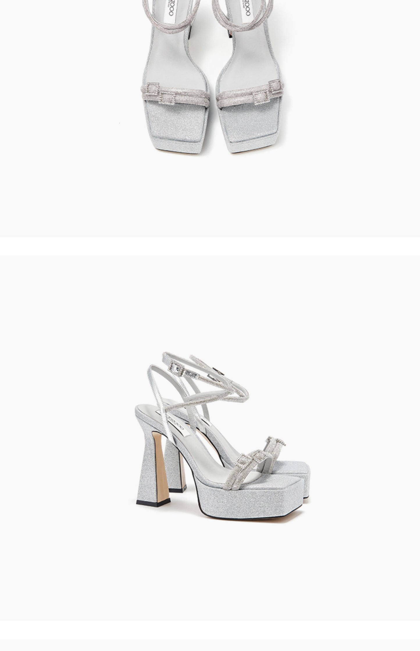 SHOESZOOO straight buckle platform sandal pump heels - LUKE.
