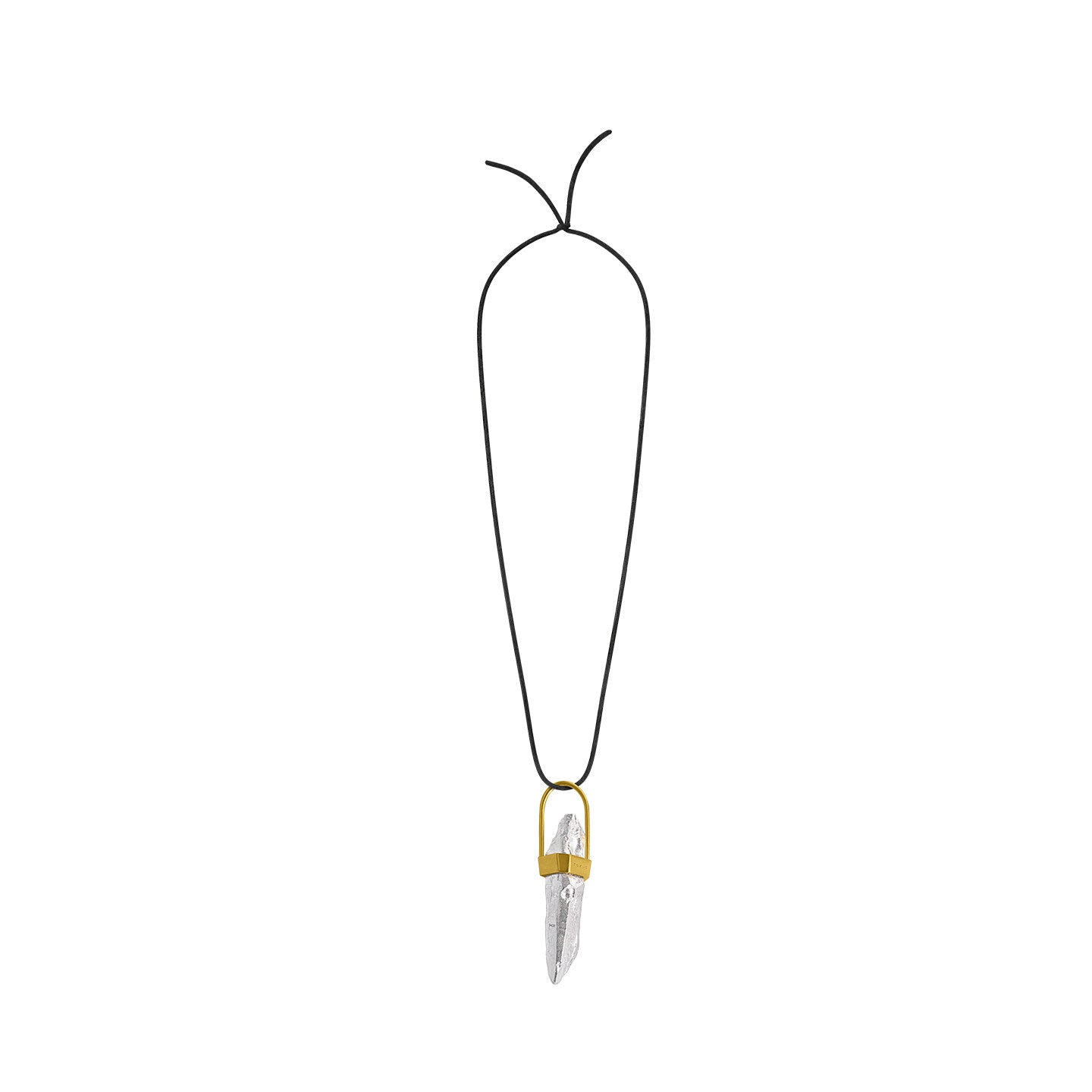 TUYUE Brass gold-plating structure reconstruction metal pendant - AARON.