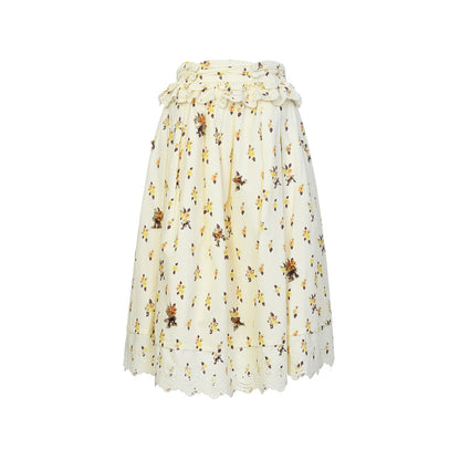 FAME commuter wave floral skirt - MASON