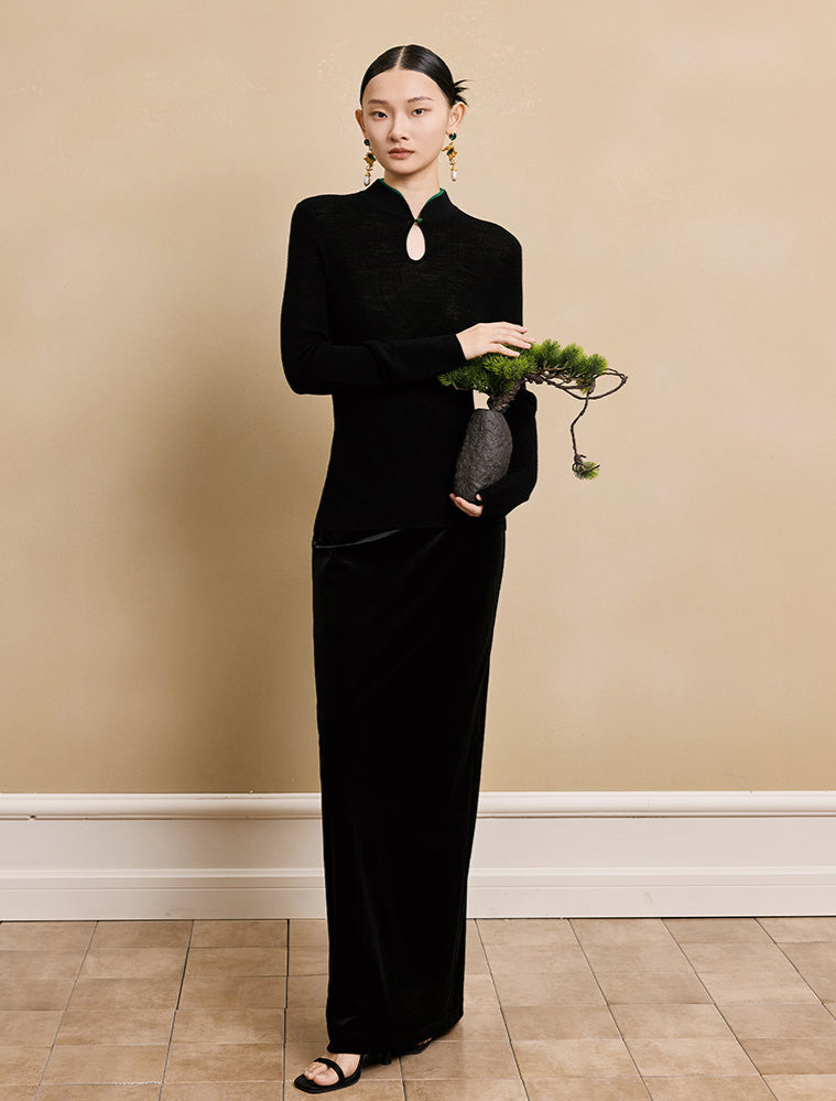 HECO  hollow wool knitwear fashion underwear - NEWS.