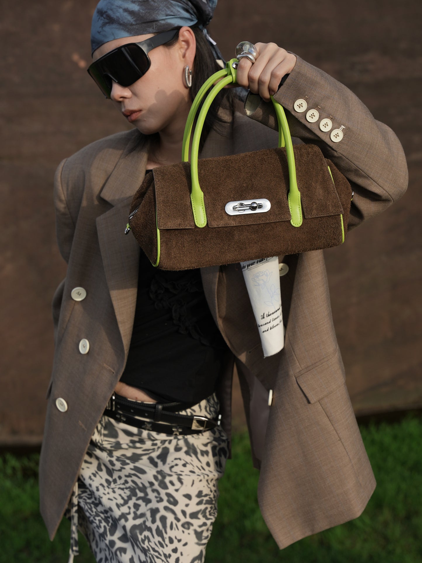 IUBALLET Mississippi Party Suede Tote Girl bag - LETI.