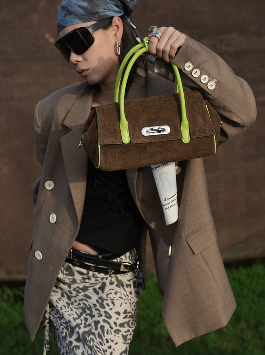 IUBALLET Mississippi Party Suede Tote Girl bag - LETI.