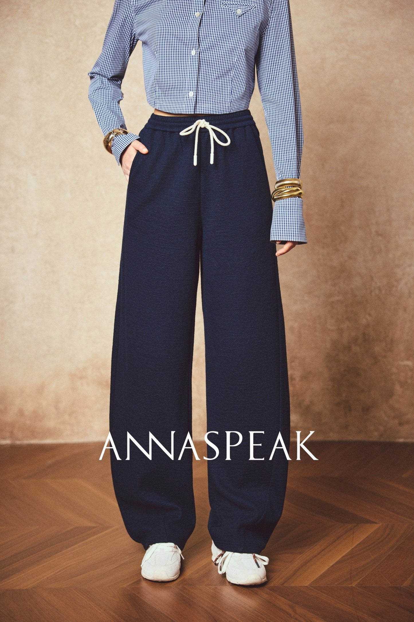 ANNASPEAK sweatshirt banana pants set-CHRIS.