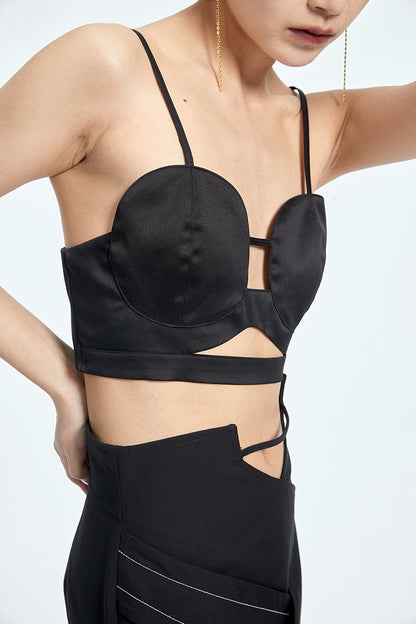 TINY IN Women's Cut-Out Camisole Top-BAKU